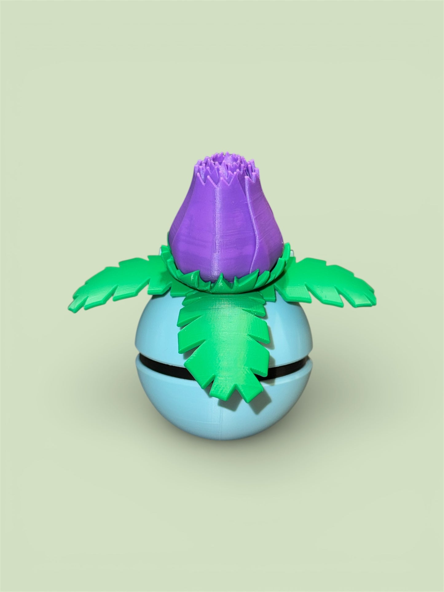 #002 Ivysaur Pokéball – Growth Stage Edition
