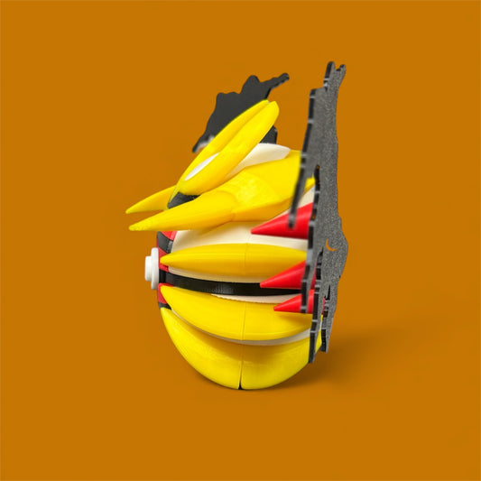 Giratina-Themed 3D-Printed Display Pokéball (#487)