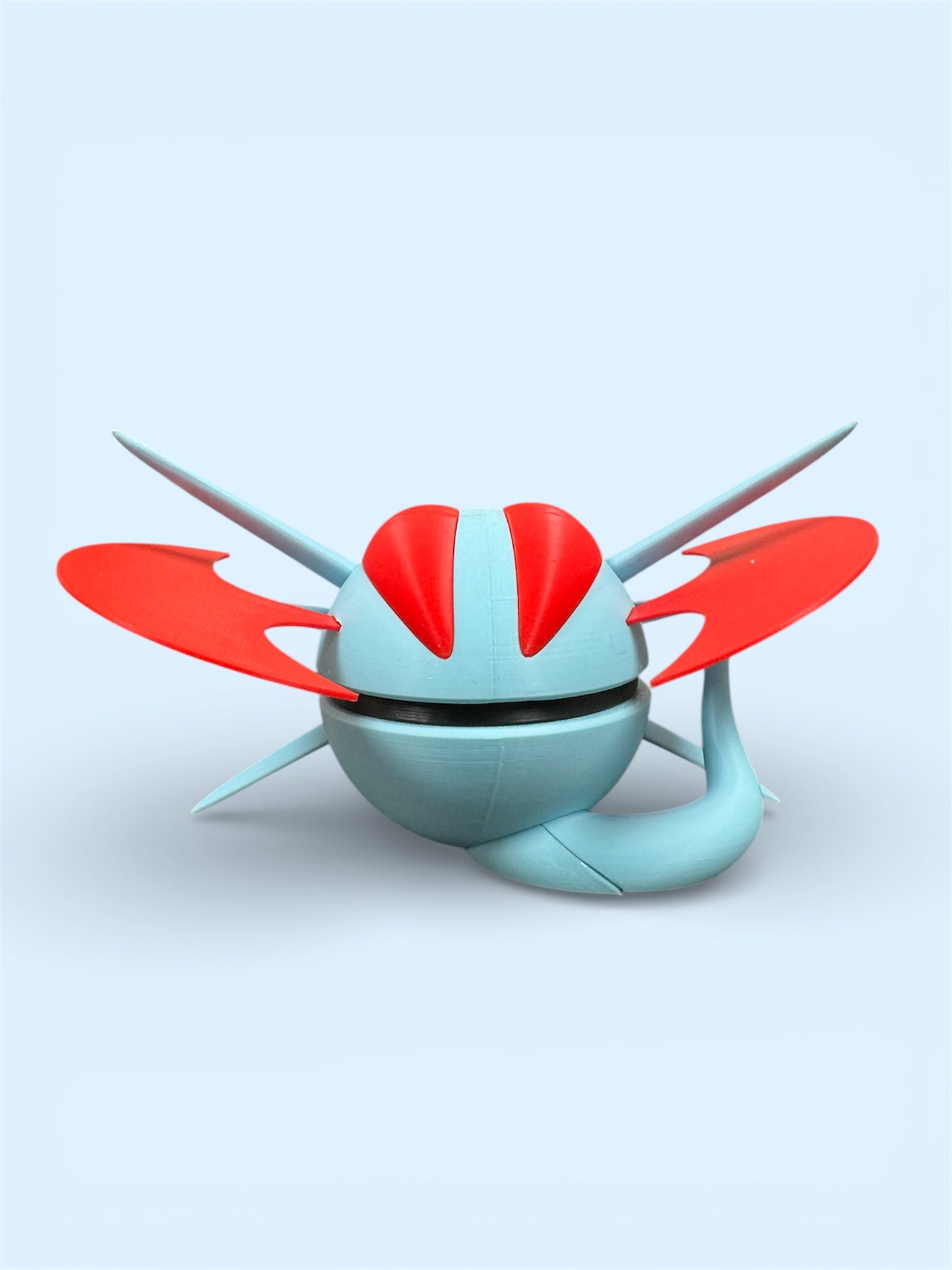 🐉✈️ Salamence–Themed 3D-Printed Display Pokéball (#373)