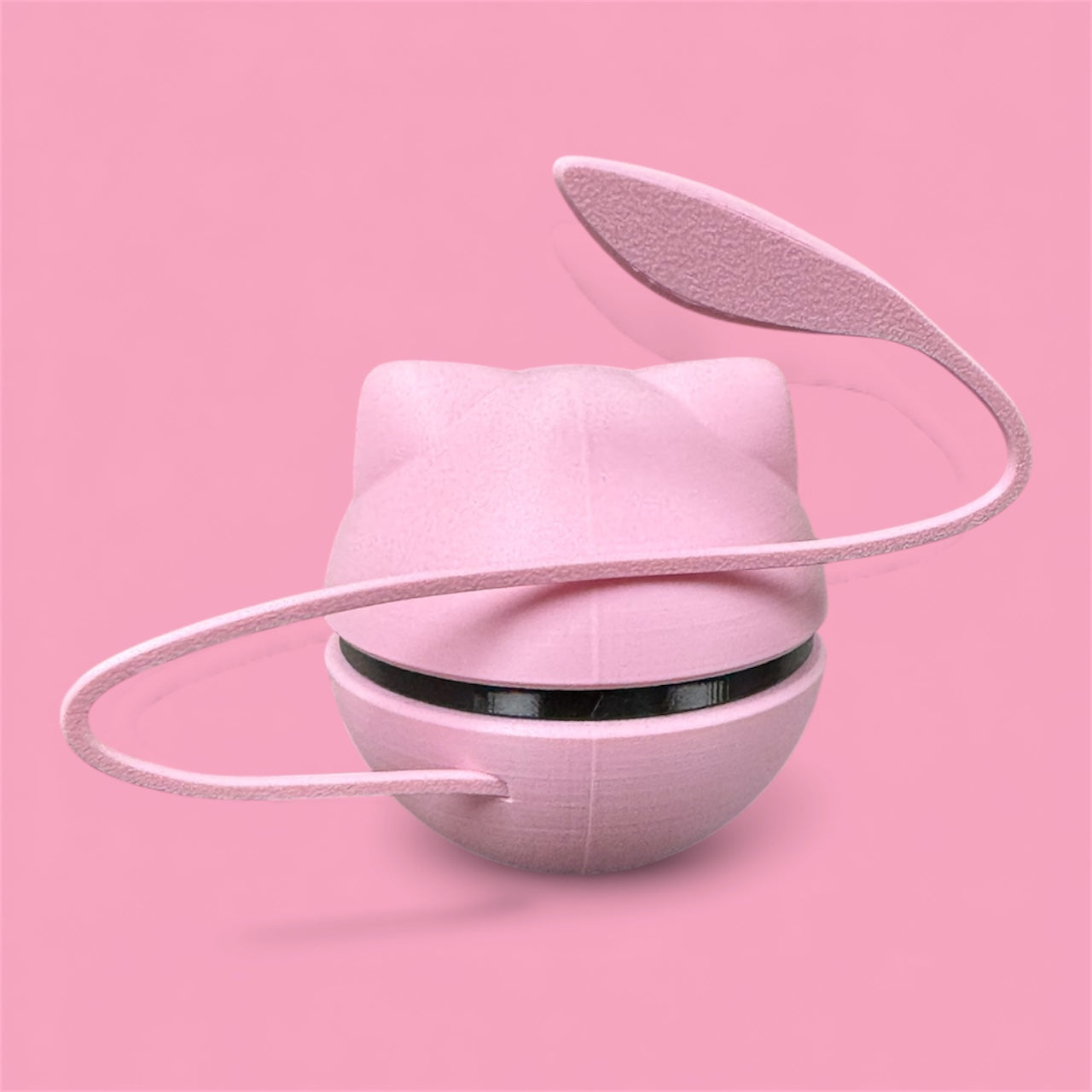 Mew-Themed 3D-Printed Display Pokéball (#151)