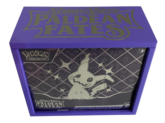 Paldean Fates ETB Box Protector Case (ETB NOT INCLUDED)