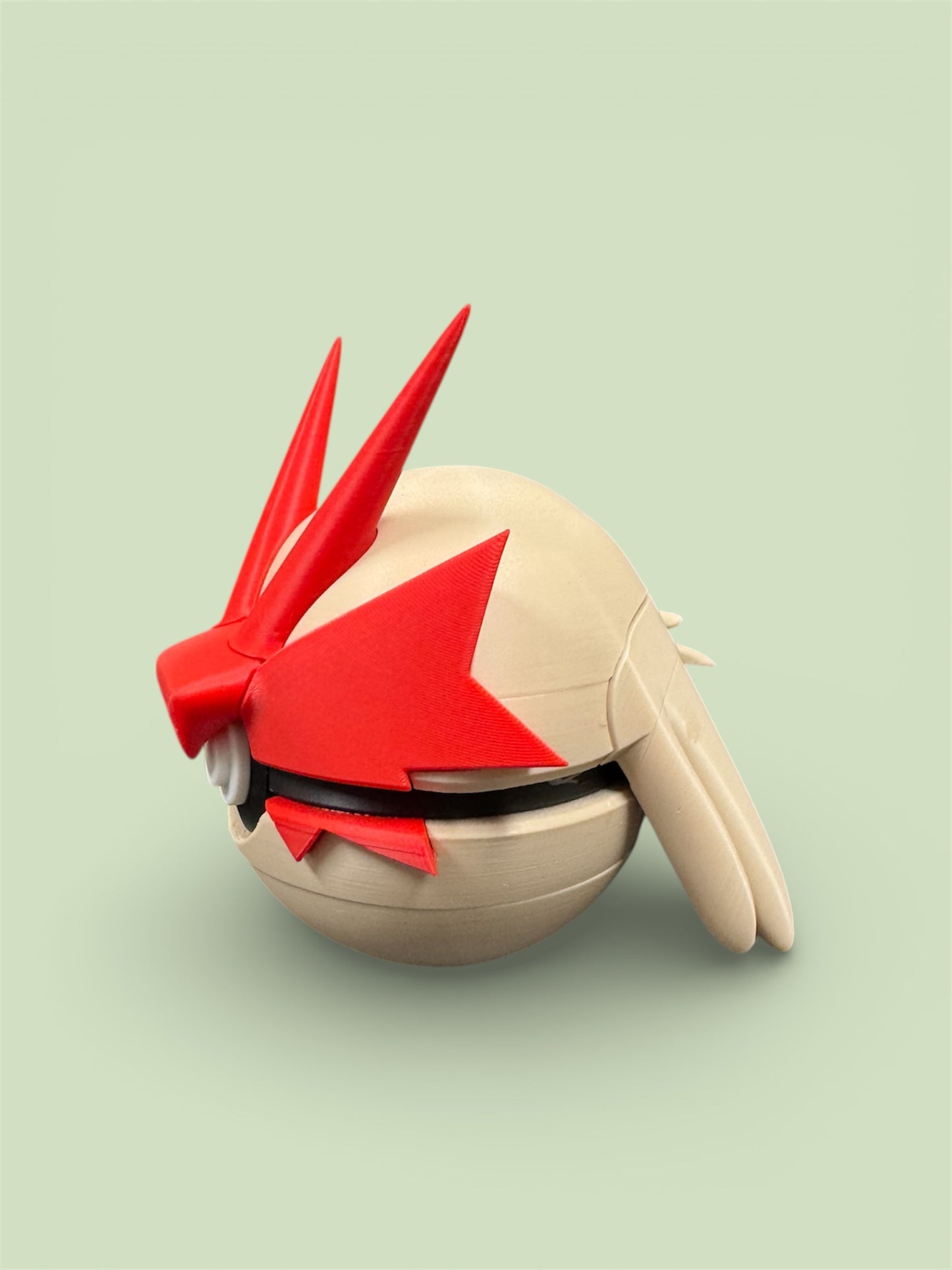 🔥🥋 Blaziken–Themed 3D-Printed Display Pokéball (#257)