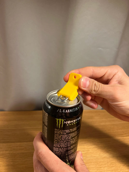 2-in-1 Beverage Can Opener with Cover