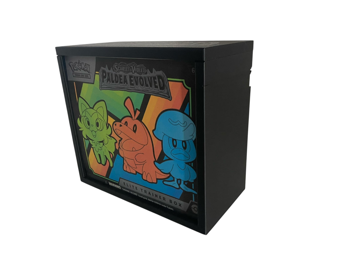 Paldea Evolved ETB Box Protector Case (ETB NOT INCLUDED)