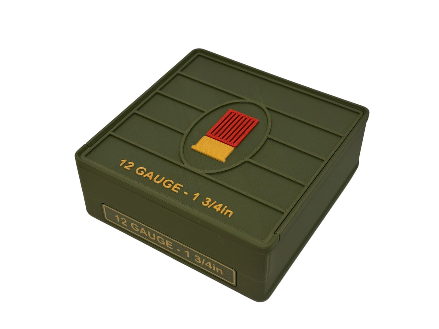 12 Gauge Shotgun Ammo Box – 2¾”, 3” & 3½”