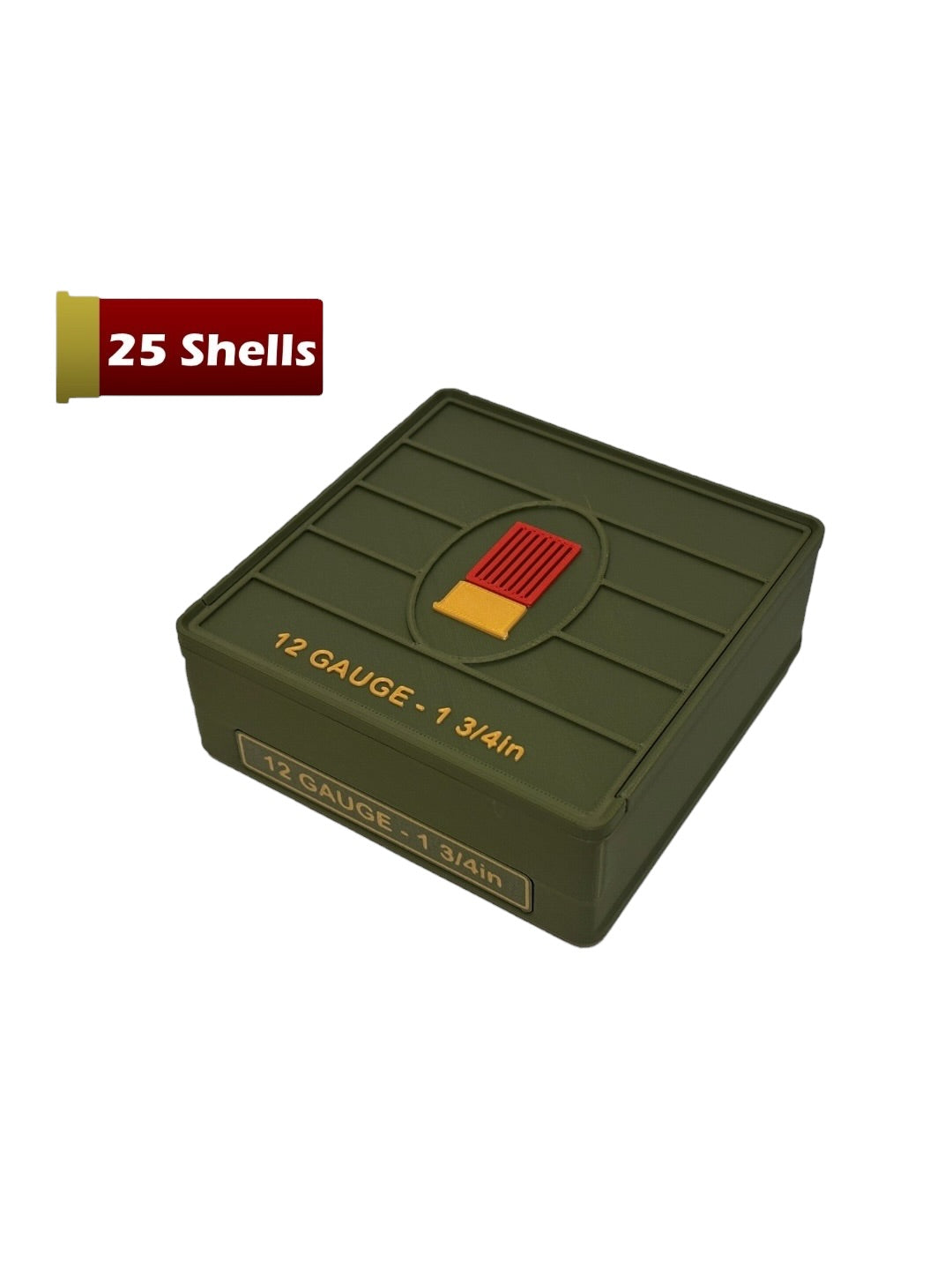 12 Gauge Shotgun Ammo Box – 2¾”, 3” & 3½”