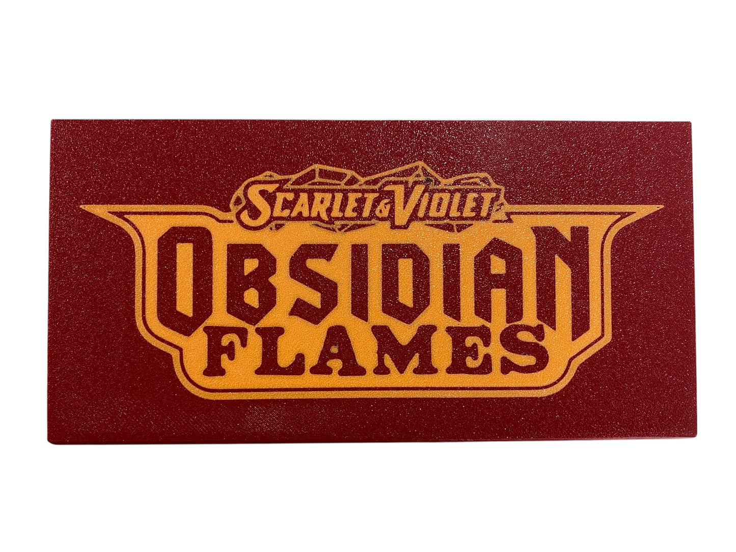 Obsidian Flames ETB Box Protector Case (ETB NOT INCLUDED)