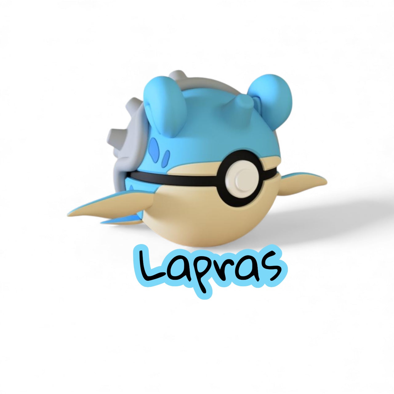 Lapras-Themed 3D-Printed Display Pokéball (#131)