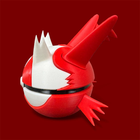 Latias-Themed 3D-Printed Display Pokéball (#380)