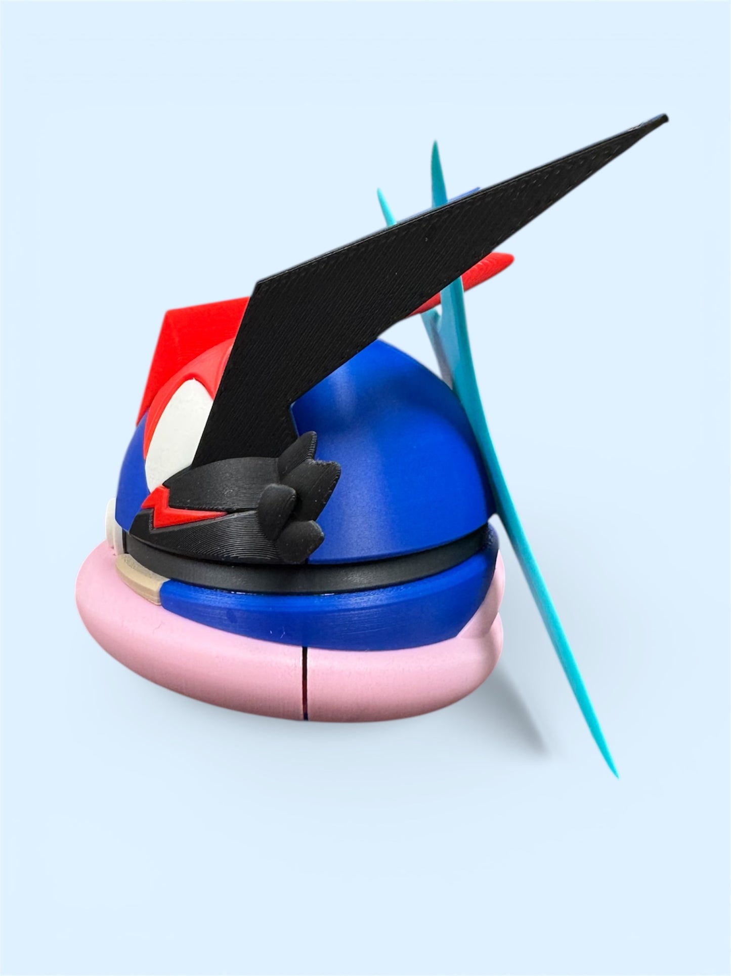 🌊⚔️ Ash’s Greninja–Themed 3D-Printed Display Pokéball (#658)