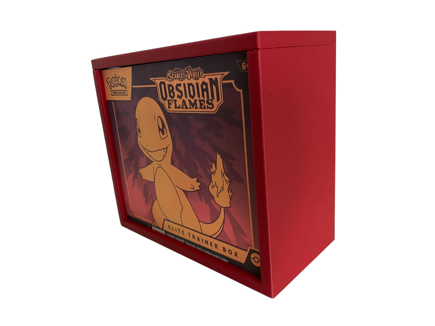 Obsidian Flames ETB Box Protector Case (ETB NOT INCLUDED)