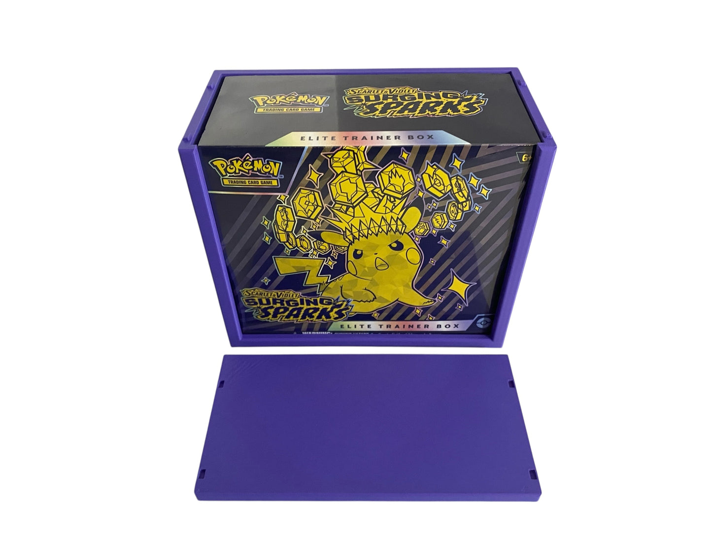 Surging Sparks ETB Box Protector Case (ETB NOT INCLUDED)
