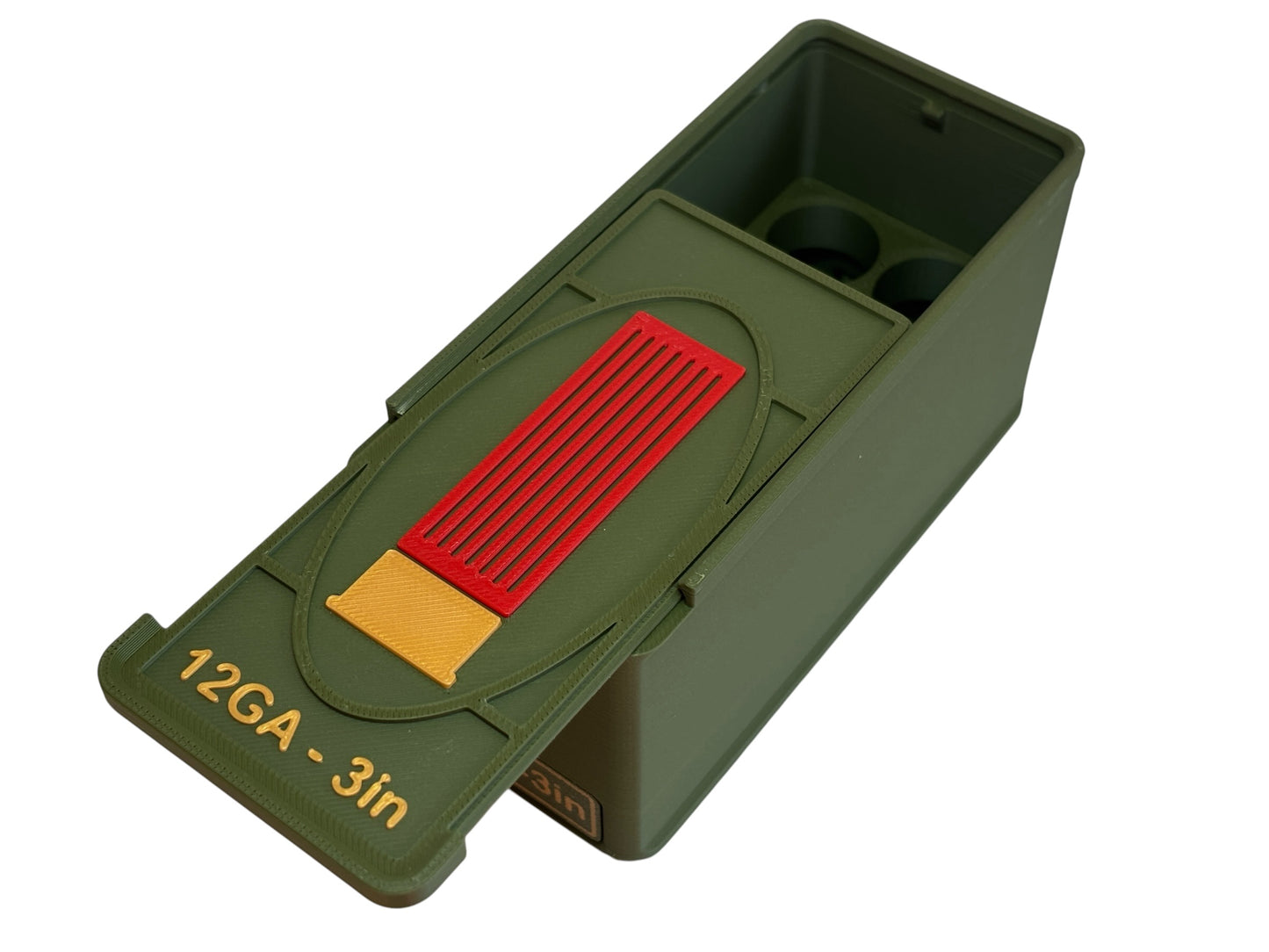 12 Gauge Shotgun Ammo Box – 2¾”, 3” & 3½”