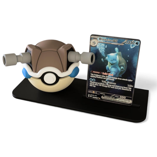 Display Stand with Card Attachment