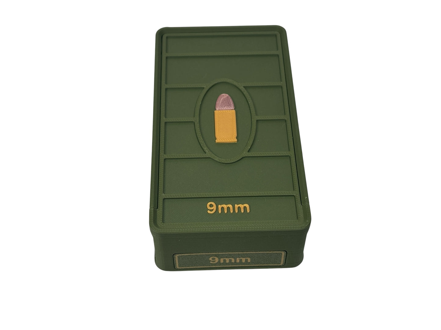 9mm Ammo Storage Box – Custom 3D Printed Ammo Case
