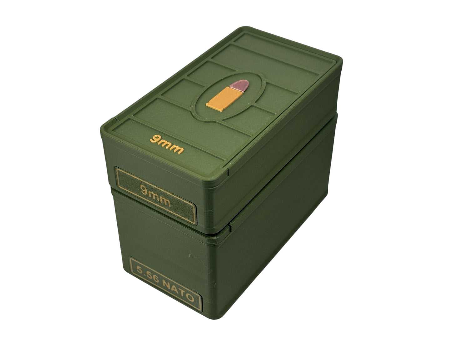 9mm Ammo Storage Box – Custom 3D Printed Ammo Case