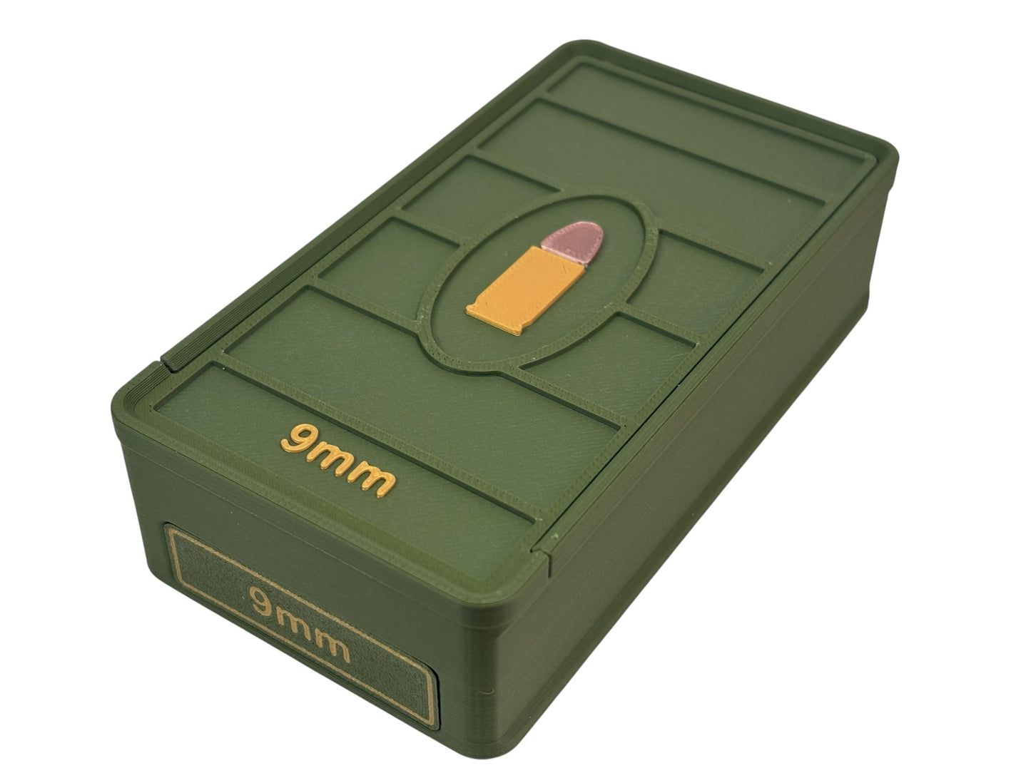9mm Ammo Storage Box – Custom 3D Printed Ammo Case