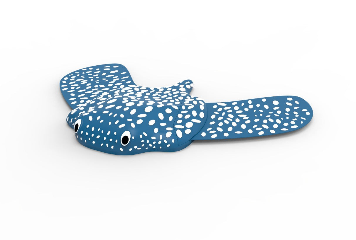 Self-Swimming Stingray Pool Glider – 3D Printed Water Toy