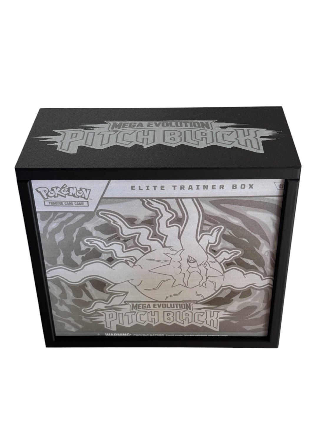 Pitch Black ETB Display Case – Custom 3D Printed Protector